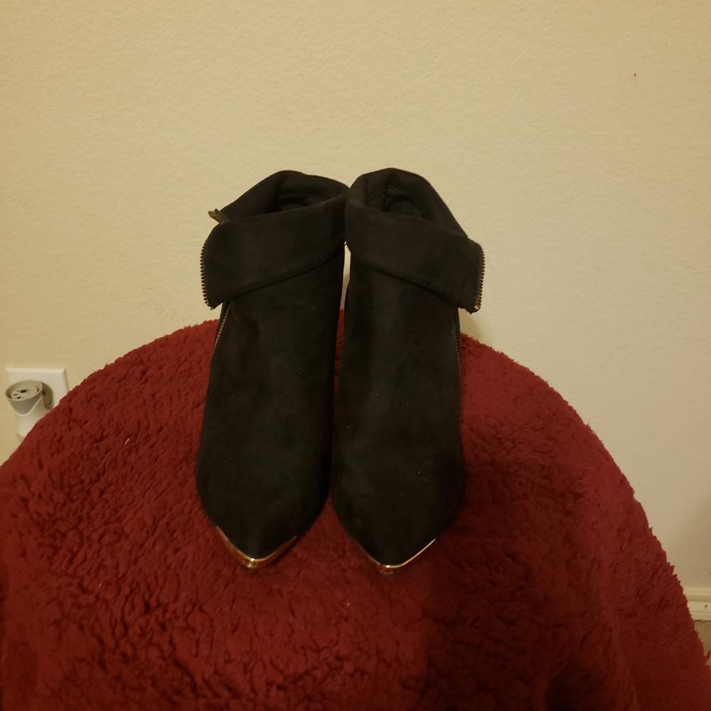 Black Bootie Heels
